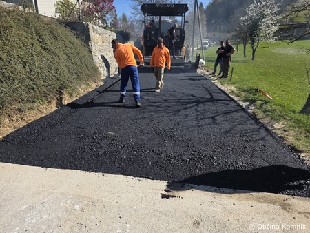 Sanacija cestišča Kamnik – Palovče – Vranja Peč (11)